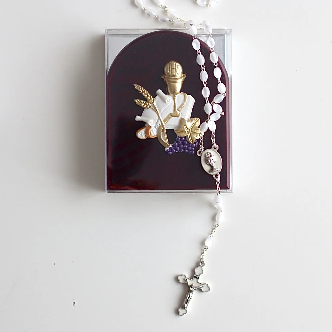 Communion Icon & Rosary Set - Image 3