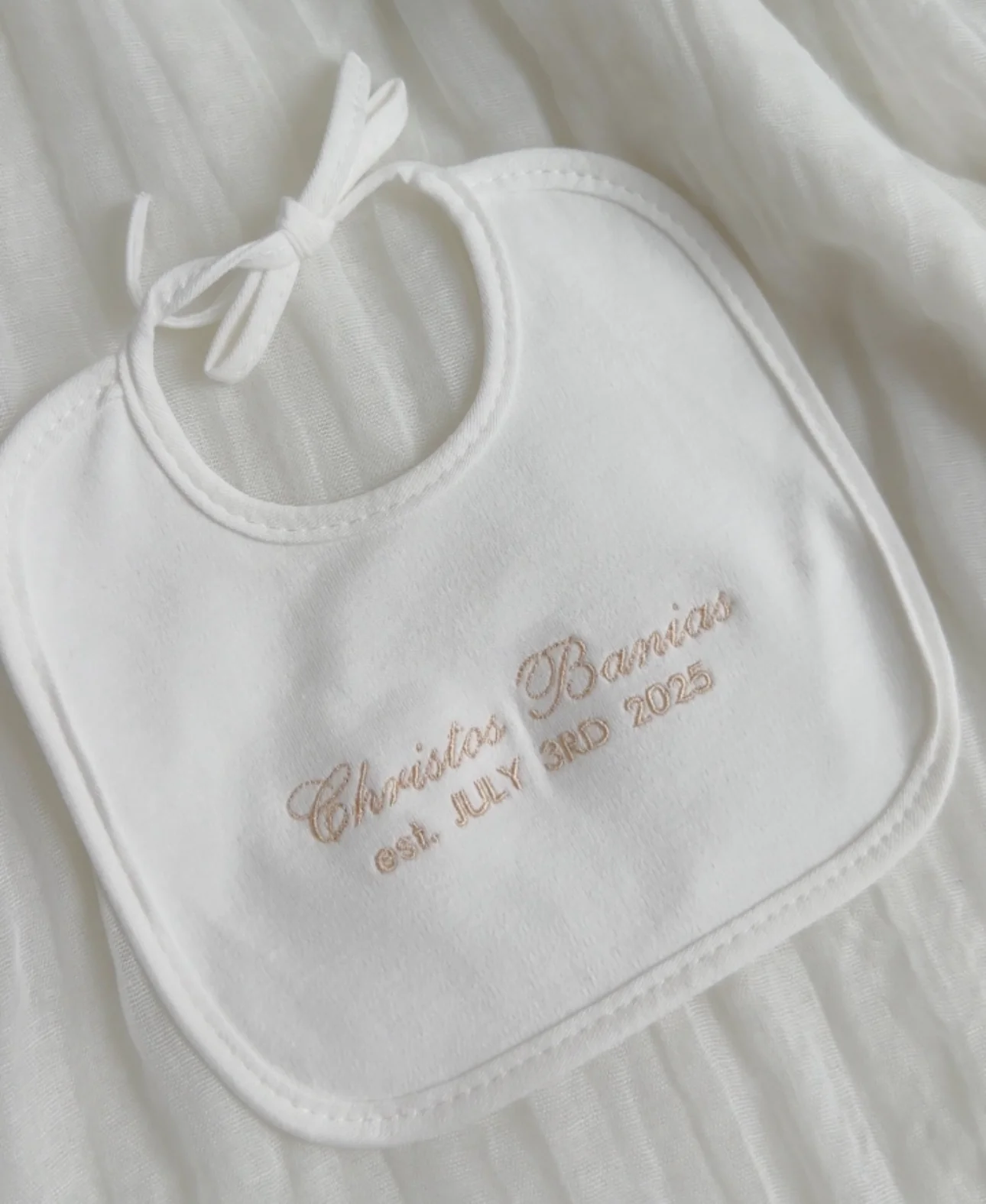 Personalised Baby Bib